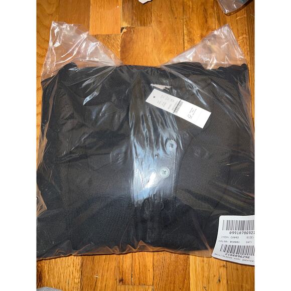 J. Crew Bell-sleeve Mini Sweater-Dress in Merino Wool Black NWT size 3X - Picture 7 of 7